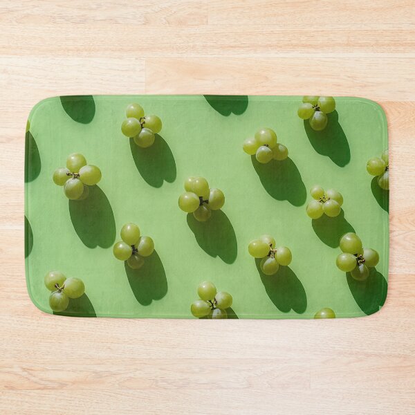 Item preview, Fresh green grapes on green backdrop designed and sold by anytka.