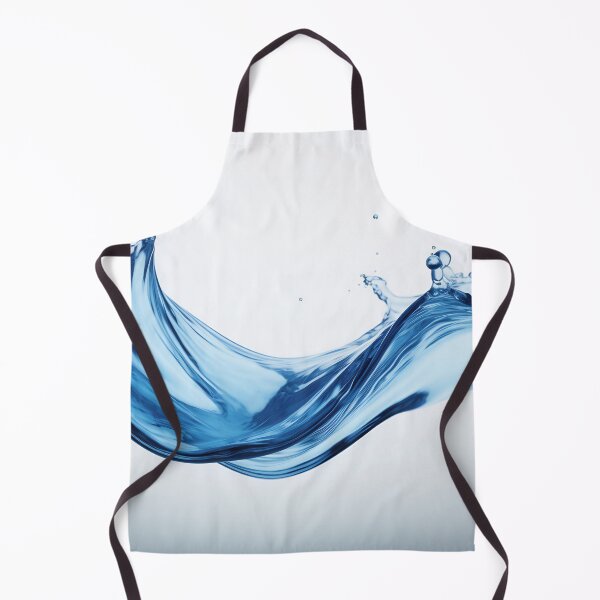 Item preview, Blue Water Elegance on White designed and sold by anytka.