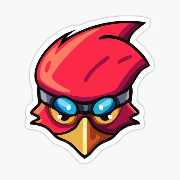 Falco Head Sticker