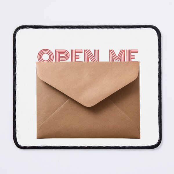 Item preview, open me envelop love letter funny design for an essential t-shirt for couples designed and sold by puurfectcat.