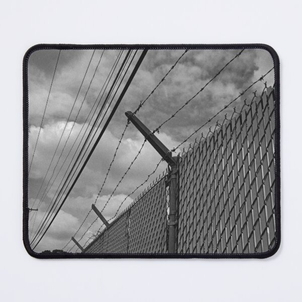 Item preview, Overcast Fence designed and sold by HotelBananaMilk.