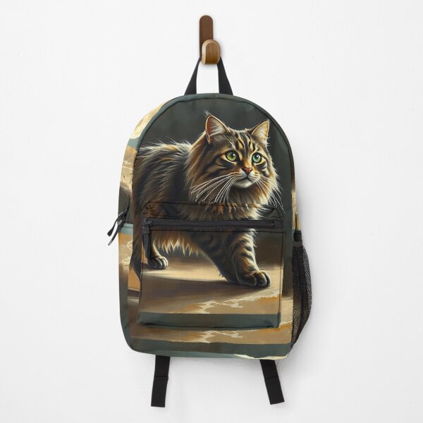 Item preview, Longhaired Tabby by Moonlight designed and sold by Skye Ryan-Evans.