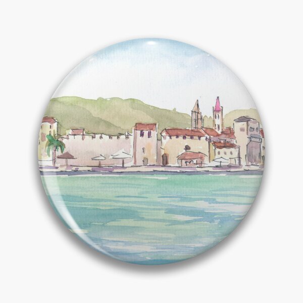 Item preview, Tranquil Waterfront Views of Historic Trogir, Croatia designed and sold by artshop77.