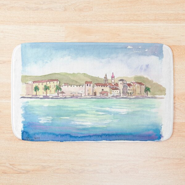 Item preview, Tranquil Waterfront Views of Historic Trogir, Croatia designed and sold by artshop77.