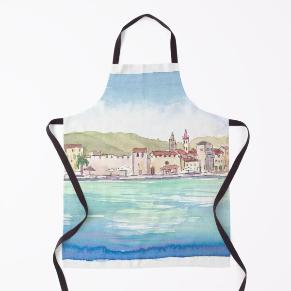 Item preview, Tranquil Waterfront Views of Historic Trogir, Croatia designed and sold by artshop77.