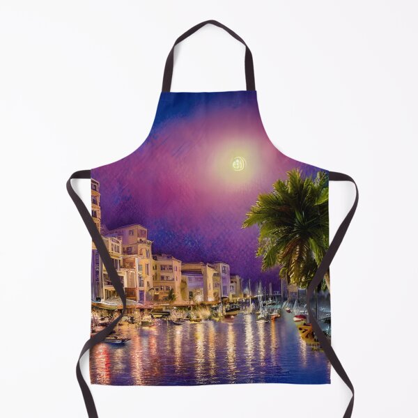 Item preview, Retro travel poster Ibiza Spain - Magical Mediterranean night scene in vintage style designed and sold by pod24.