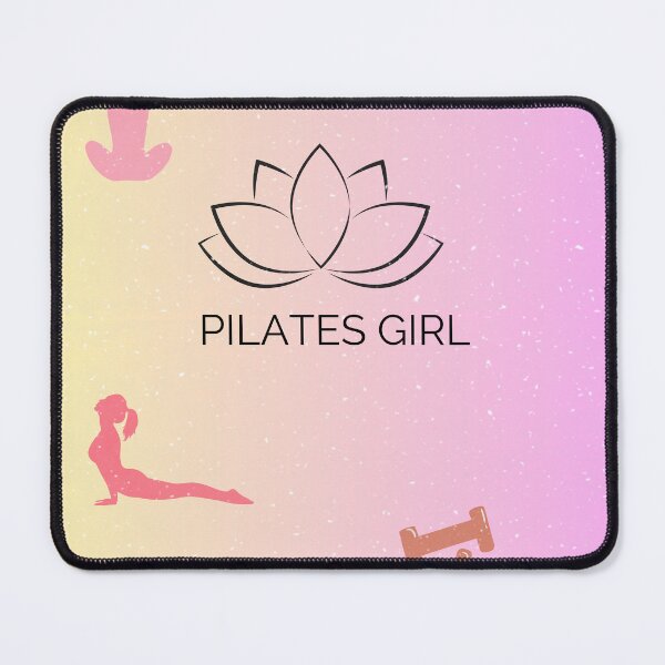 Item preview, Colourful Pilates Girl Minimalist Art designed and sold by TropicalTrails.