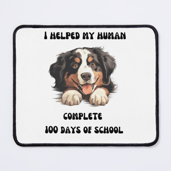 Item preview, Bernese Mountain dog 100 days of school helper designed and sold by M1234s.