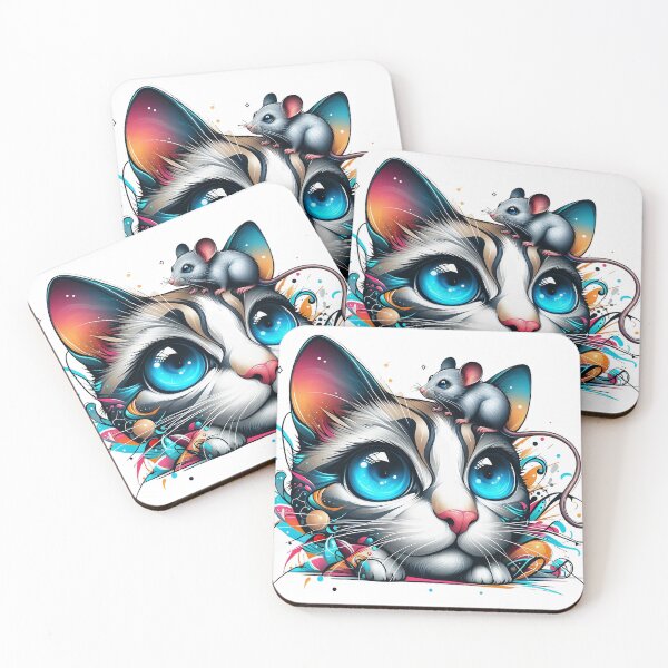 Item preview, Cat and Mouse Love Without Borders designed and sold by creativepers.