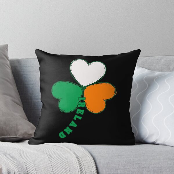 Item preview, Ireland Flag in Irish Shamrock Hearts designed and sold by porterpouts.