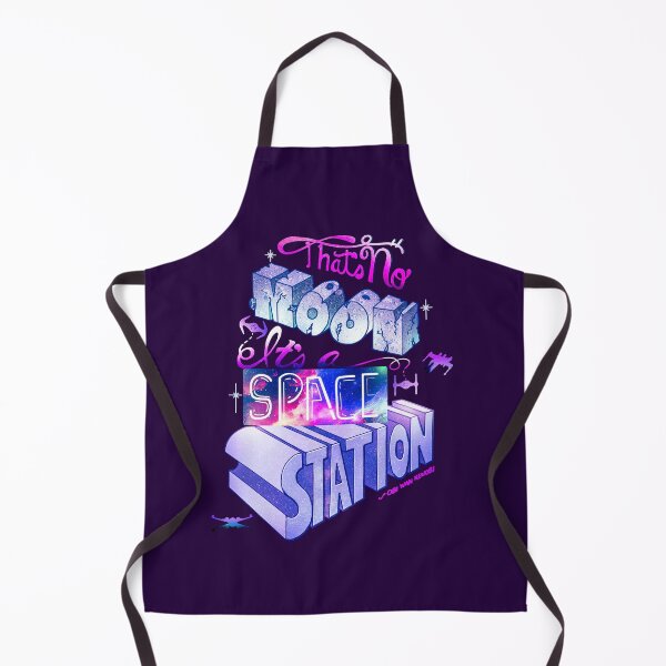 Item preview, That's No Moon, It's a Space Station designed and sold by DoodleHeadDee.