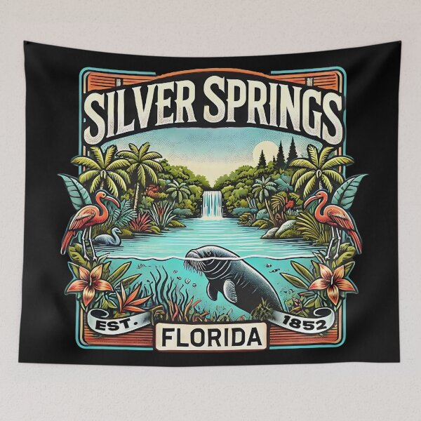 Item preview, Silver Springs Florida Serenity designed and sold by LizzyLooDoo Designs.