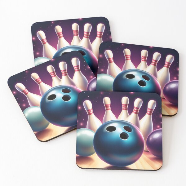 Item preview, Cool bowling ball graphic t-shirt design designed and sold by Purr95.