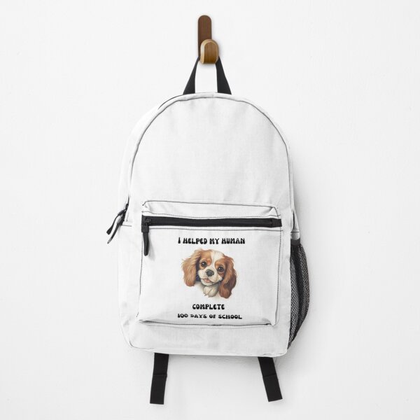 Item preview, Cavalier King Charles dog 100 days of school helper designed and sold by M1234s.