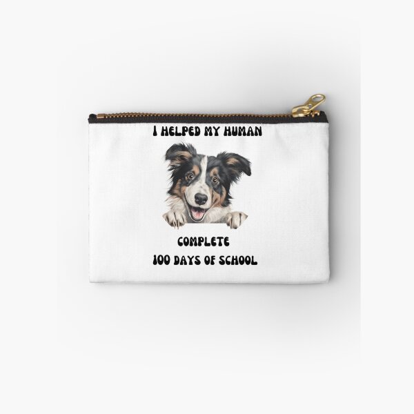 Item preview, Australian Shepherd dog 100 days of school helper designed and sold by M1234s.