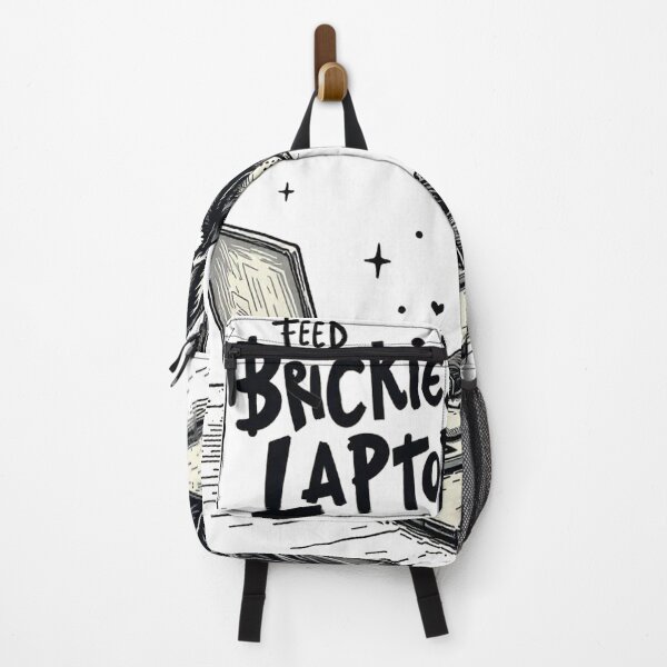 Item preview, Feed the brickies laptop designed and sold by timedesignkardi.