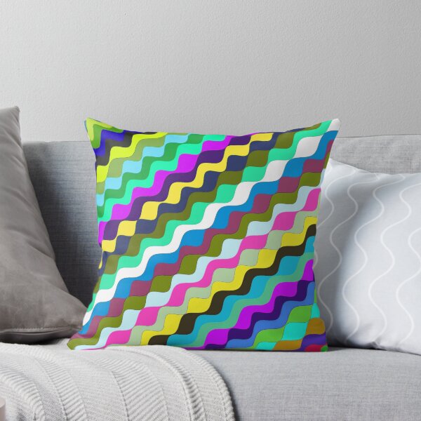 Item preview, Abstract Multicolored Angled Fractal Waves 6 designed and sold by SXW Designs.