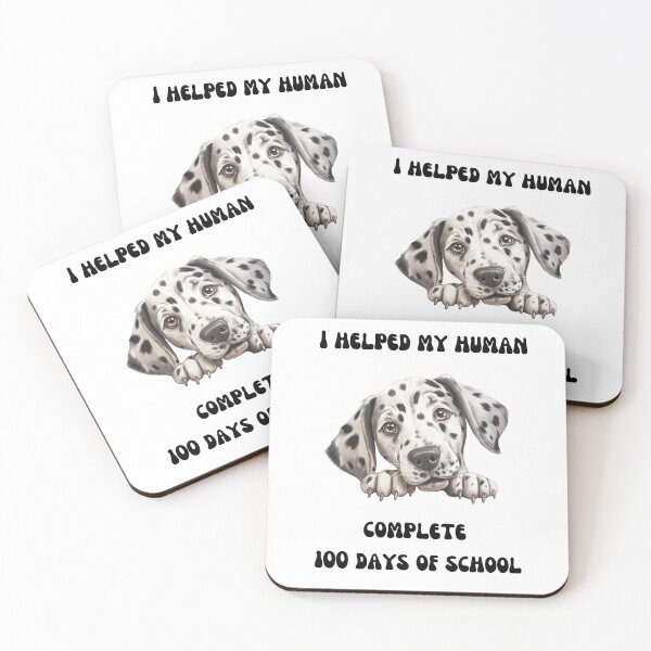 Item preview, Dalmatian dog 100 days of school helper designed and sold by M1234s.