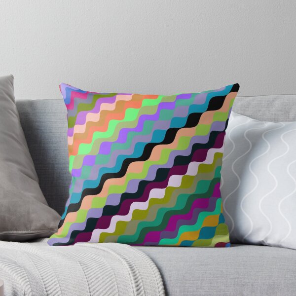 Item preview, Abstract Multicolored Angled Fractal Waves 5 designed and sold by SXW Designs.
