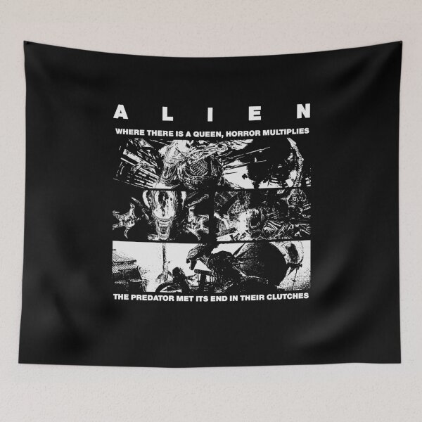 Item preview, Alien queen, AVP, Xenomorph, alien vs. predator black version designed and sold by EspiralArt.