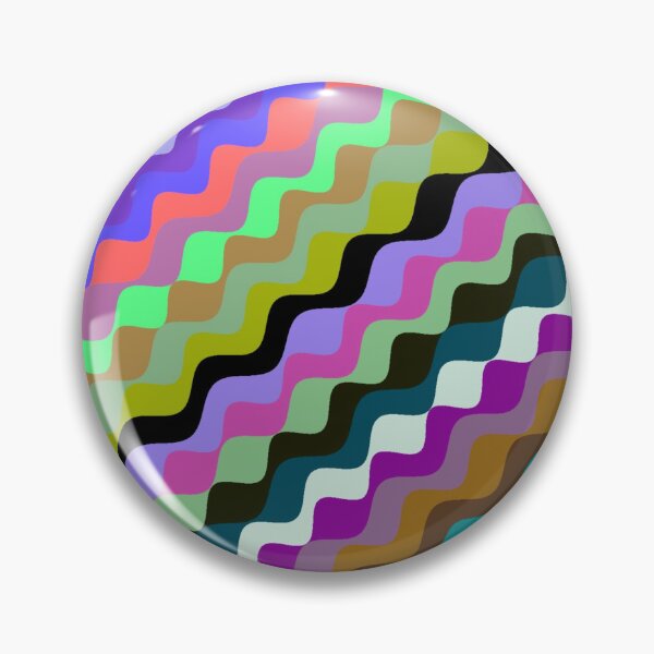 Aperçu de l'œuvre Ondes fractales angulaires multicolores abstraites 1 créée et vendue par SXW Designs.