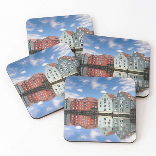 Item preview, Trondheim Colourful Wooden Wharf Buildings in Norway designed and sold by Martyn R Arnold Fine Art Nature & Landscape Photography.