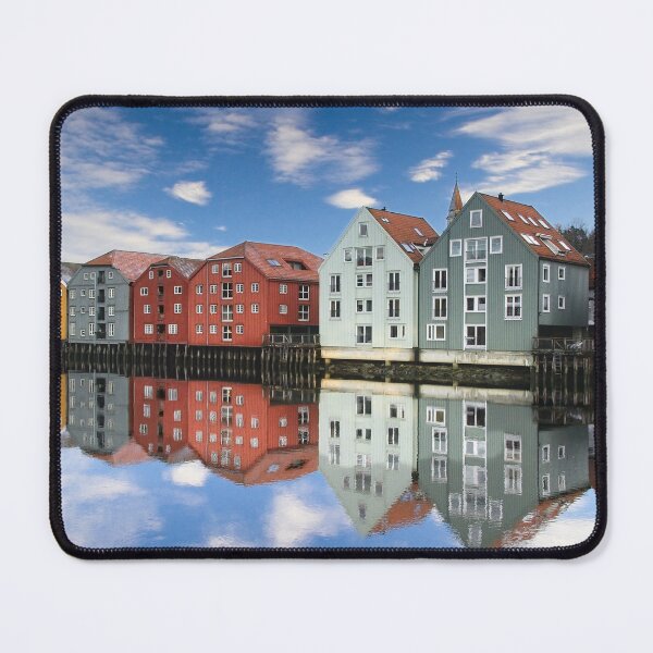 Item preview, Trondheim Colourful Wooden Wharf Buildings in Norway designed and sold by Martyn R Arnold Fine Art Nature & Landscape Photography.