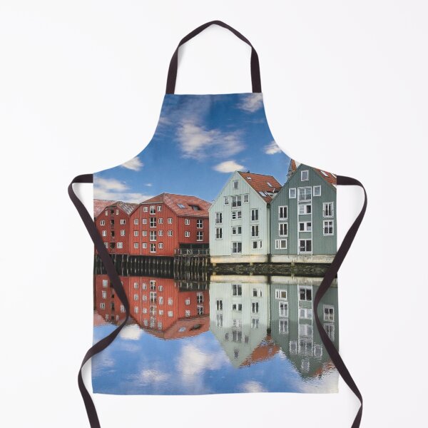 Item preview, Trondheim Colourful Wooden Wharf Buildings in Norway designed and sold by Martyn R Arnold Fine Art Nature & Landscape Photography.