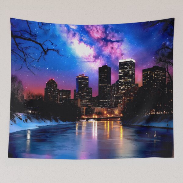 Item preview, Cosmic City Reflections designed and sold by Exodoi.