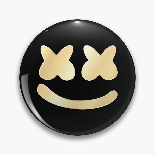 Item preview, Marshmallo Battle Royale Character Cute Face Gold designed and sold by Kubala Designs.