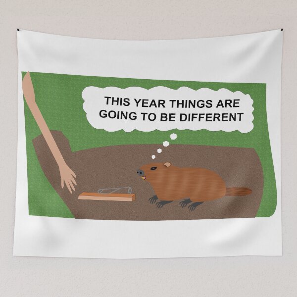 Item preview, Evil Groundhog on Groundhog Day Funny designed and sold by naturegallery.