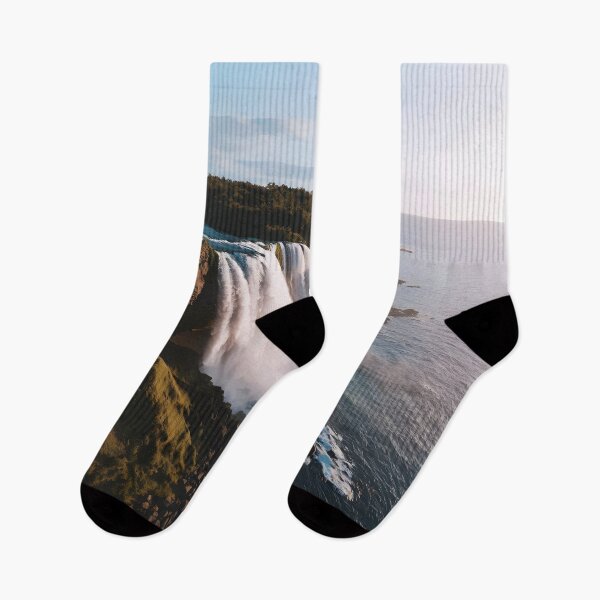 Item preview, waterfall and sea  designed and sold by AA-designstore.