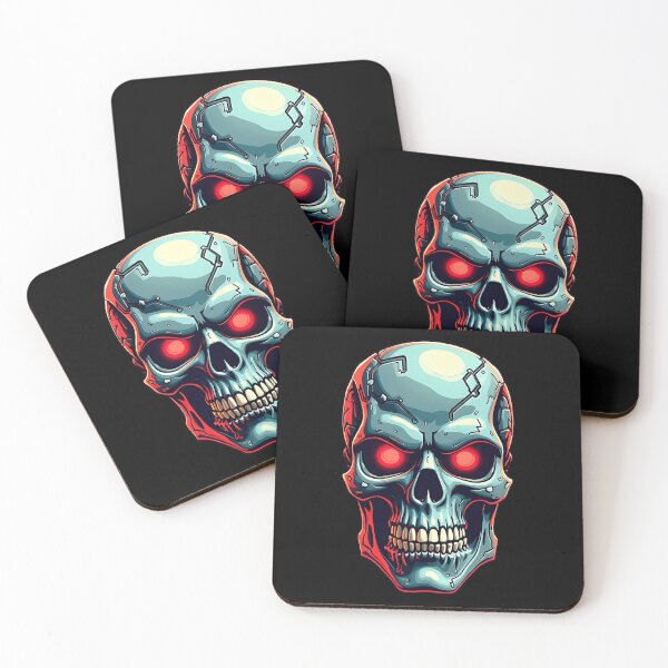Item preview, The cyborg skull designed and sold by Sopilka.