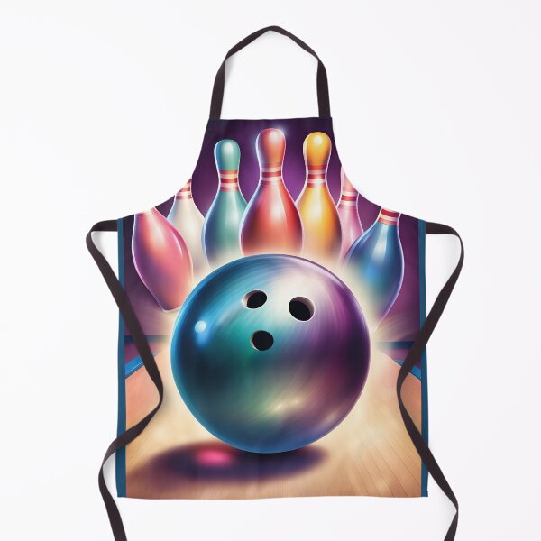 Item preview, Bowling ball and pretty colored pins designed and sold by Purr95.