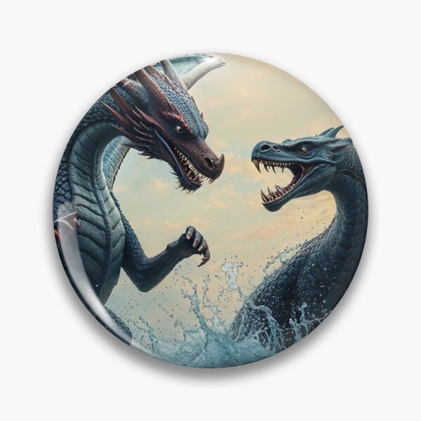Item preview, Dragon and Serpent Battle designed and sold by Skye Ryan-Evans.