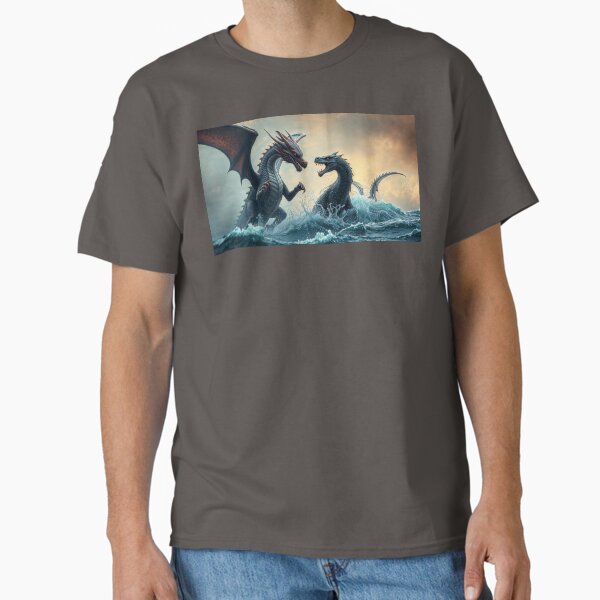 Item preview, Dragon and Serpent Battle designed and sold by Skye Ryan-Evans.