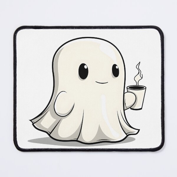Item preview, Ghost with coffee designed and sold by annago2.