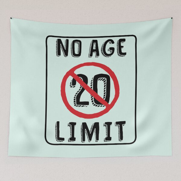Item preview, No Age Limit 20th Birthday Gifts Funny B-day for 20 Year Old designed and sold by MemWear.