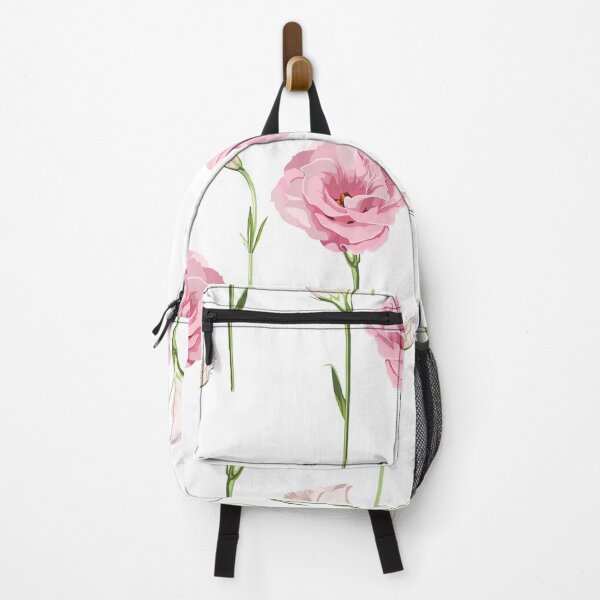 Item preview, Seamless Pattern with pink eustoma spring flowers. designed and sold by MatyKotiv.