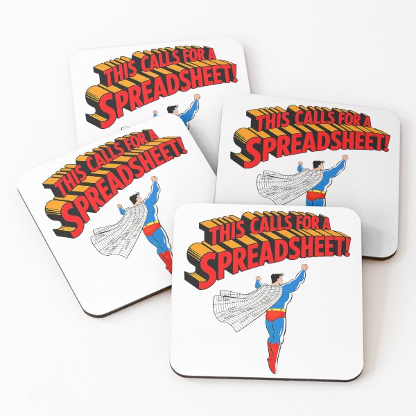 Item preview, This Calls For A Spreadheet to the Rescue! designed and sold by Amanda's Factory.