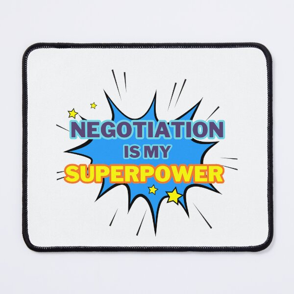 Item preview, Negotiation is my Superpower designed and sold by kesuzz.