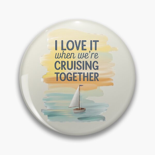 Item preview, Tranquil Ocean Journey – I Love It When We’re Cruising Together designed and sold by TeeGrit.
