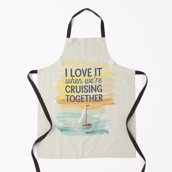 Item preview, Tranquil Ocean Journey – I Love It When We’re Cruising Together designed and sold by TeeGrit.