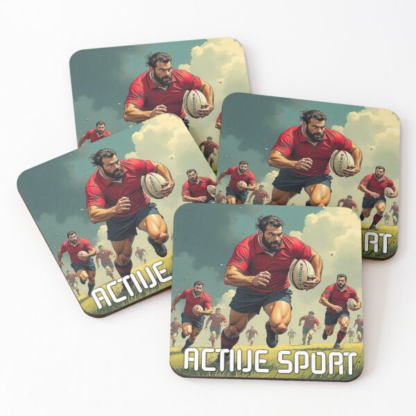 Item preview, Active Sport Rugby Australia Sports designed and sold by timedesignkardi.