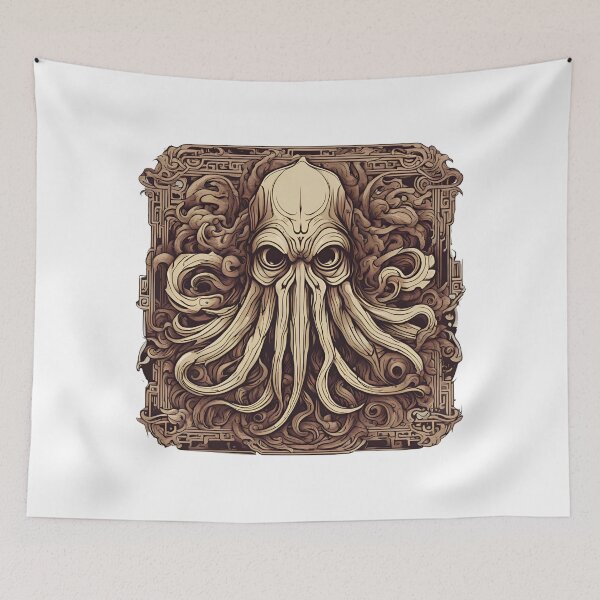 Item preview, Mask of the Lodge of Cthulhu, the God of the Unsurpassed designed and sold by PatronesKawai.