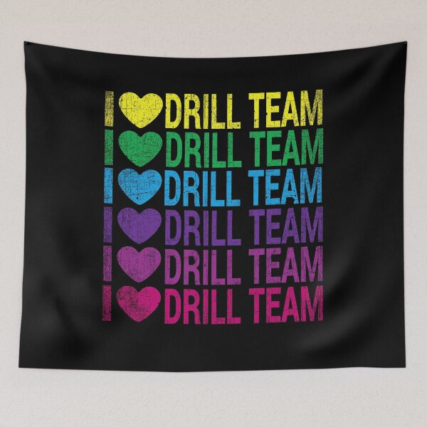 Item preview, I Love Drill Team designed and sold by PNGShop.