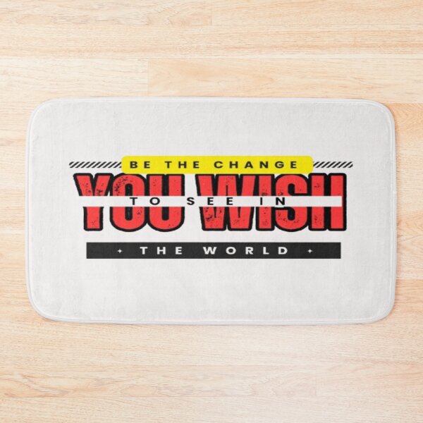 Item preview, Be the Change You Wish to See in the World designed and sold by F4vstore.
