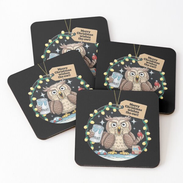 Item preview, Owl Xmas designed and sold by PrintInspirer.