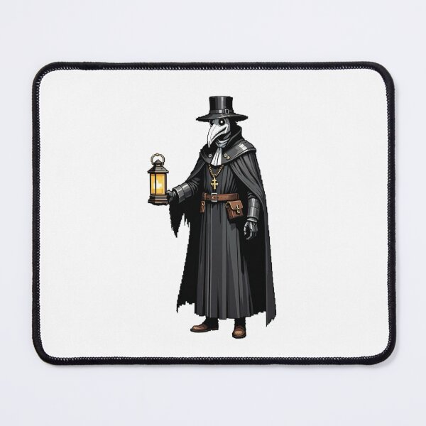 Item preview, Plague Doctor With Lantern - Pixel Art designed and sold by suhhruhh.