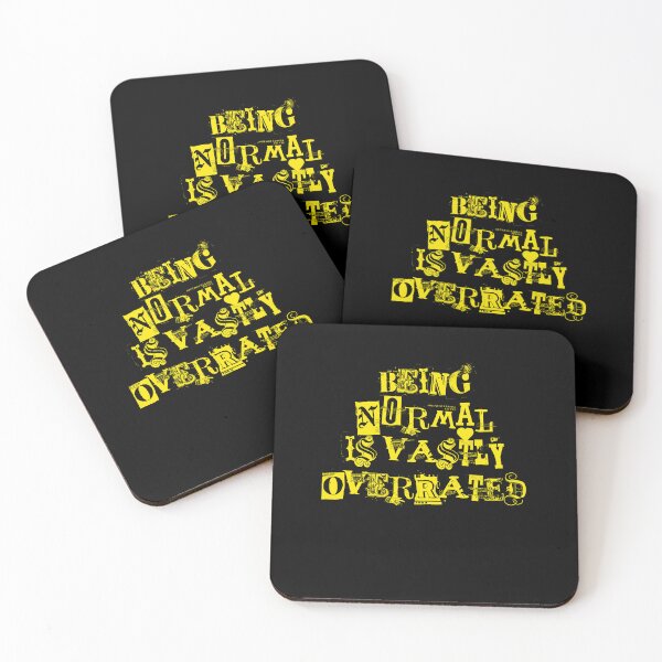 Item preview, Being Normal Is Vastly Overrated designed and sold by PNGShop.